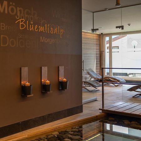 Wohnung Edelweiss Direkt In 4 Sterne Hotel Beatenberg Buitenkant foto