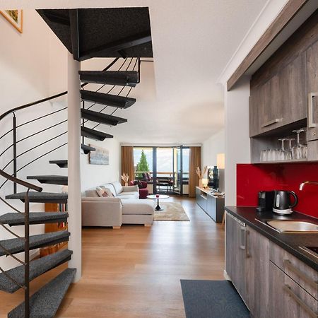 Wohnung Edelweiss Direkt In 4 Sterne Hotel Beatenberg Buitenkant foto