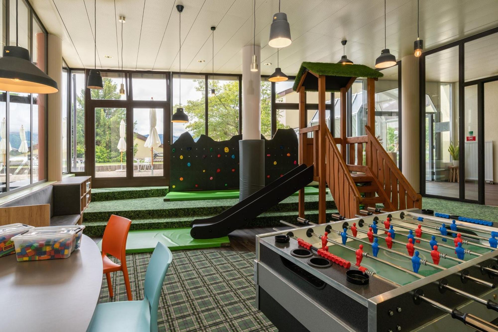 Wohnung Edelweiss Direkt In 4 Sterne Hotel Beatenberg Buitenkant foto