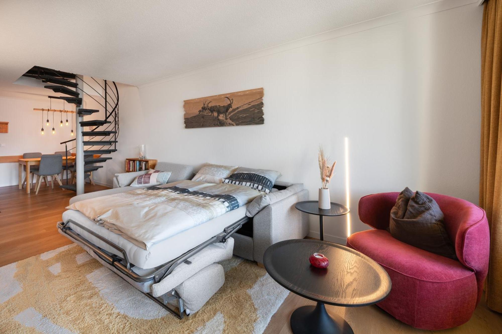 Wohnung Edelweiss Direkt In 4 Sterne Hotel Beatenberg Buitenkant foto