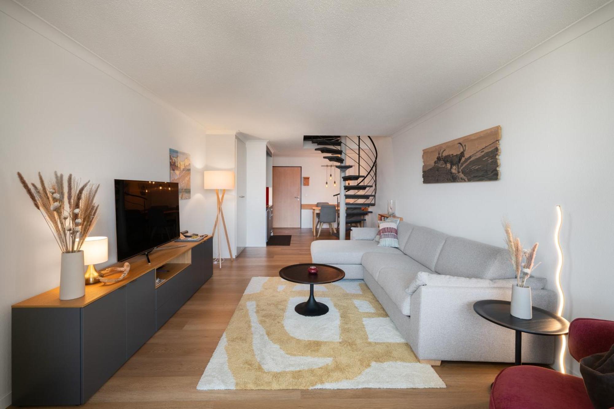 Wohnung Edelweiss Direkt In 4 Sterne Hotel Beatenberg Buitenkant foto